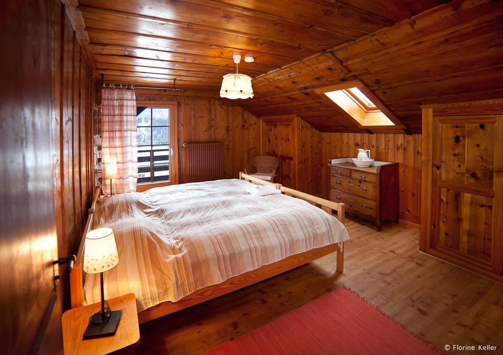 Ferienwohnung Les Soldanelles Salvan Zimmer foto